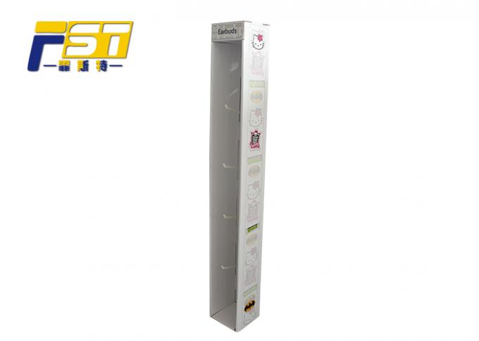 Custom Shape Side Wing Display Cardboard Easy Installation For