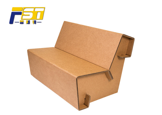 Lightweight Corrugated Box Furniture Environmental Friendly With Recycling Materials