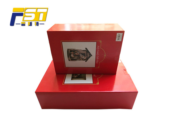 Offset Printing Colored Corrugated Boxes , Groceries Storage Colored Packing Boxes