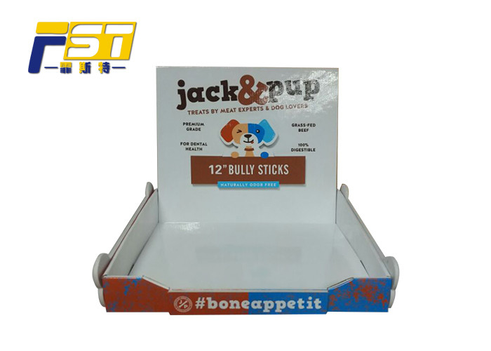 Durable Cardboard Counter Display Boxes , Lightweight Cardboard Table Display Stands