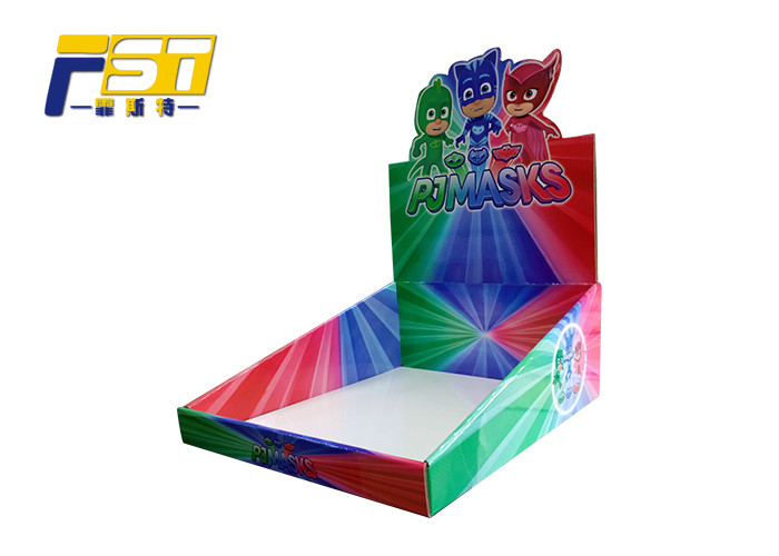 Full Color Printing Corrugated Paper Counter Display With High Quality For Retail Store