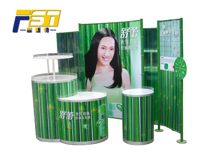 Supermarket Cosmetic Cardboard Pallet Display Recycable Environmental Friendly