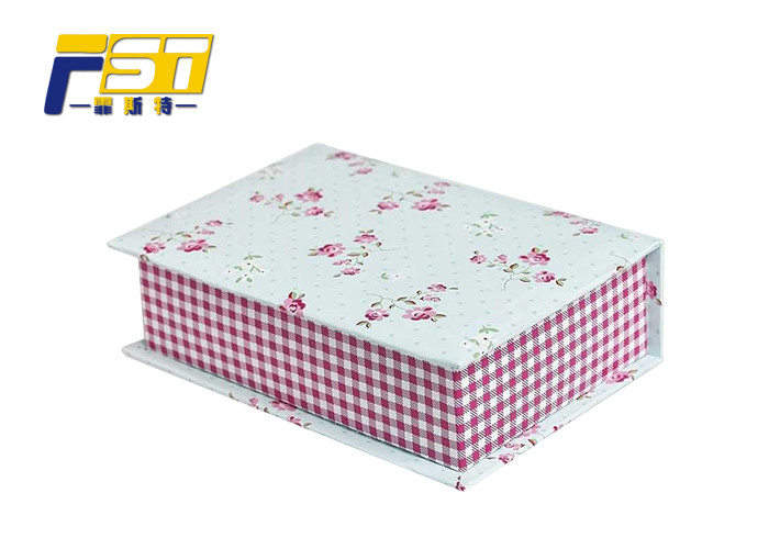 Rectangle Handmade High End Printed Cardboard Boxes Recyclable Silk Lamination