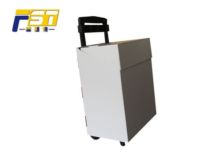 Easy Taking Cardboard Trolley Box , 100 Recyclable Cardboard Tool Box