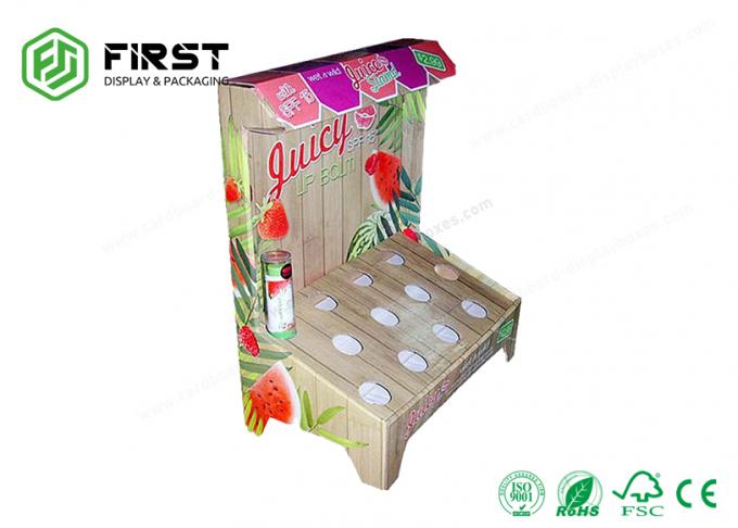 Custom Printed Recyclable Retail Promotion Cardboard Counter Display ...