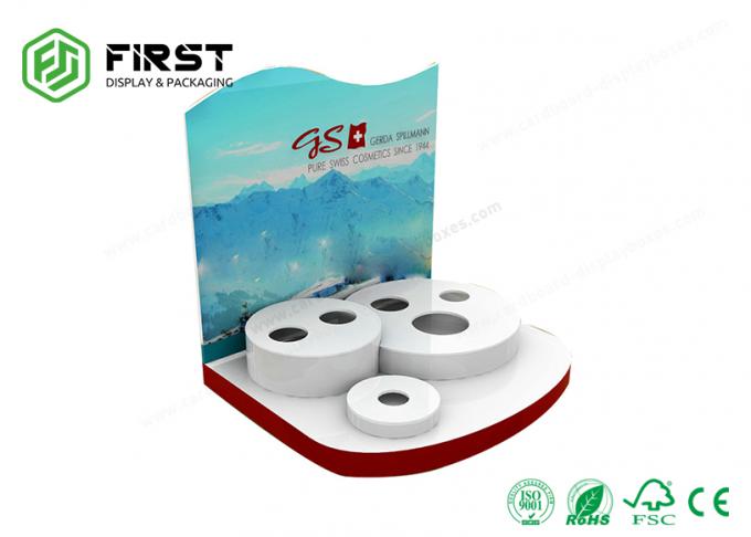 Custom Made Portable Retail Paper Cardboard Counter Display Boxes With ...