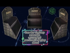 Customized Printing POP Counter Top Display Paper Cardboard PDQ Counter Display