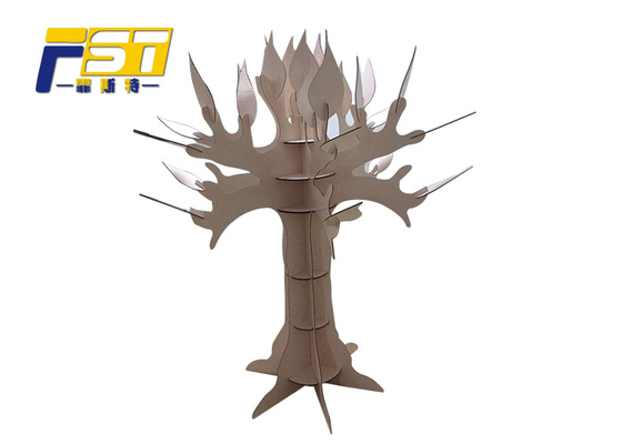 100% Recyclable Compressed Paper Cardboard Furniture With Tree Structure