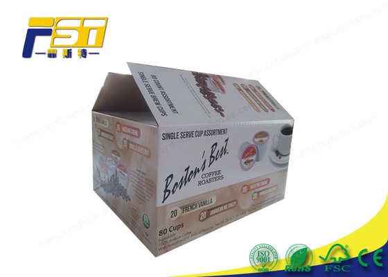 Strong Carton Folding Colored Corrugated Mailing Boxes For Shipping / Packaging