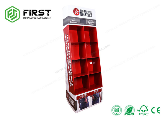 Advertising Cardboard Display Customized Printing Promotional Corrugated Floor Display Stand