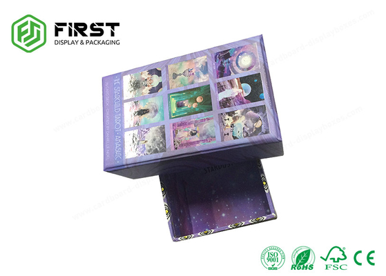 Cardboard Paper High End Gift Boxes 4C Color Printed Customized 2-Piece Lid Base Packaging Gift Box