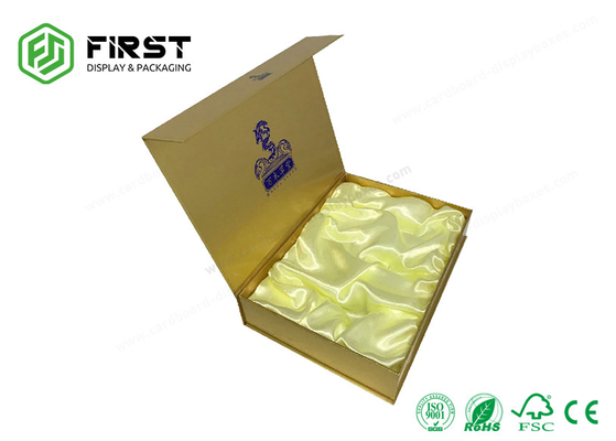 Custom Logo Printed Luxury Magnetic Closure Rigid Cardboard Gift Box With Velvet Insert