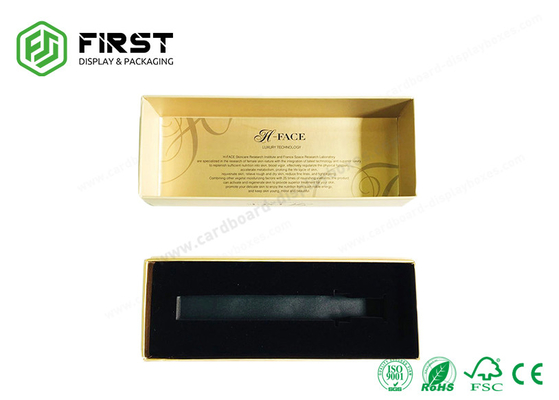 Customized 2-Piece Gift Box Recyclable Logo Printed Cardboard Rigid Gift Packaging Box With Lid