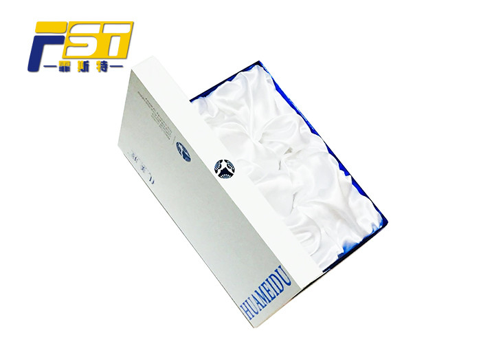 White High End Gift Flower Box CMYK Printing Recyclable Size Welcome Customized