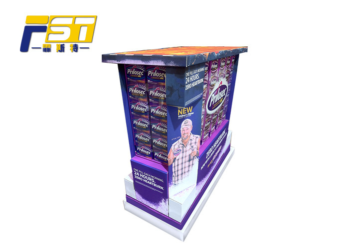 Heavy Duty Pallet Display Case Various Shapes Optional Glossy / Matte Lamination
