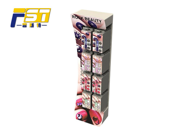 Shape Customized Peg Hook Display Rack Easily Disassembled For Chain Store