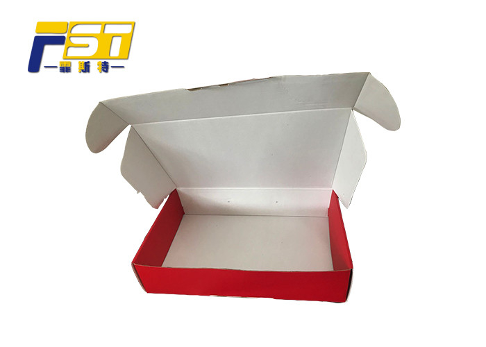 Custom Design Printed Colored Corrugated Boxes , Colored Corrugated Mailers For Moving
