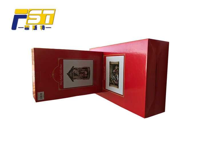 Offset Printing Colored Corrugated Boxes , Groceries Storage Colored Packing Boxes