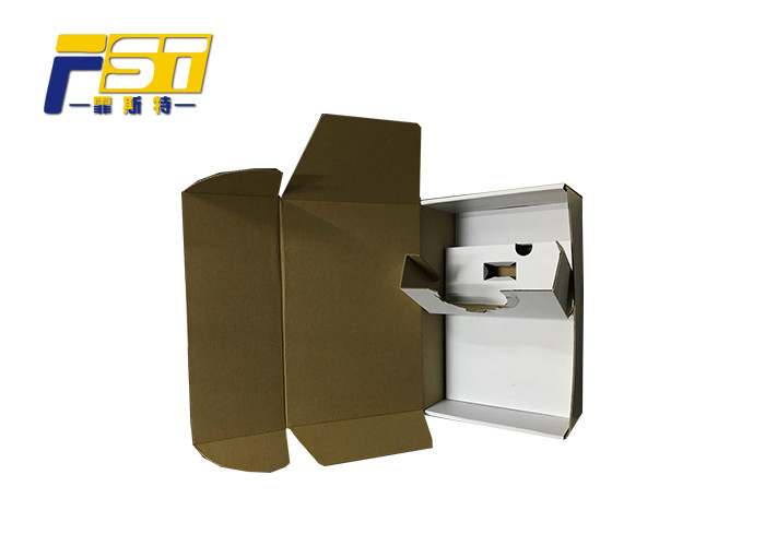 Small Size Plain Colored Corrugated Boxes , Colored Cardboard Boxes With Custom Printing