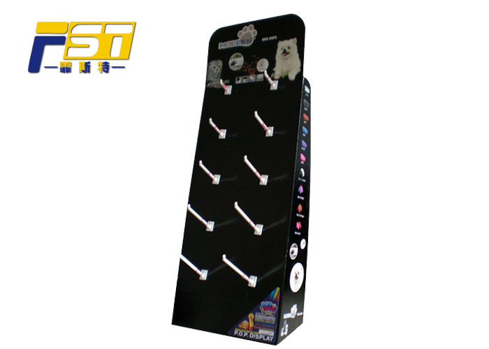 Easily Recycled Peg Hook Display Rack Sturdy Structure For Mobile Phone Accessories