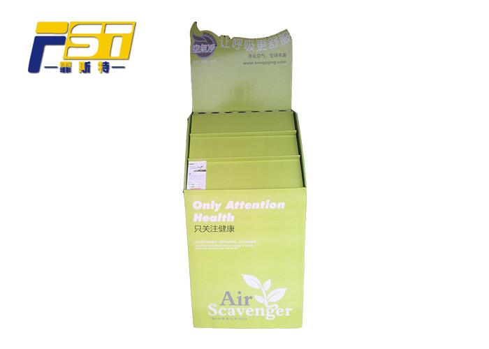 Light Weight Cardboard Paper Dump Bins , Various Styles Recycling For Skin Lotion