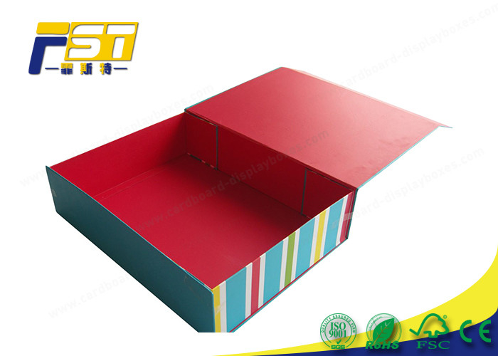 Full Color Printed High End Gift Boxes Packaging Custom Shape Eco - Friendly