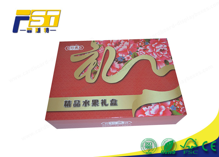 Strong Carton Folding Colored Corrugated Mailing Boxes For Shipping / Packaging