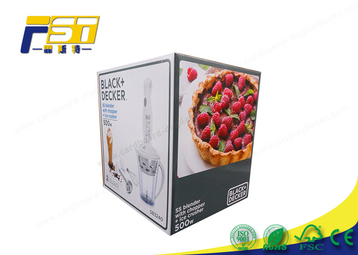 Strong Carton Folding Colored Corrugated Mailing Boxes For Shipping / Packaging