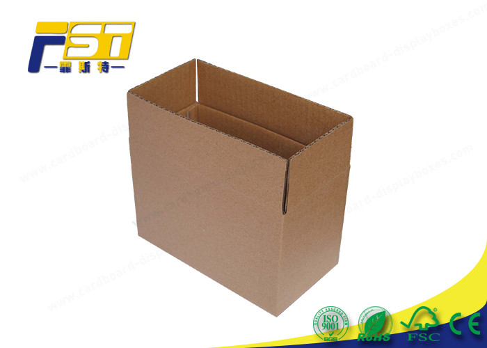 Mailing Packaging Colored Corrugated Boxes 4c Offset Printing Eco - Friendly