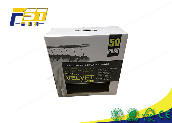 Large Cardboard Storage Corrugated Packaging Box Custom Printed Folding Type