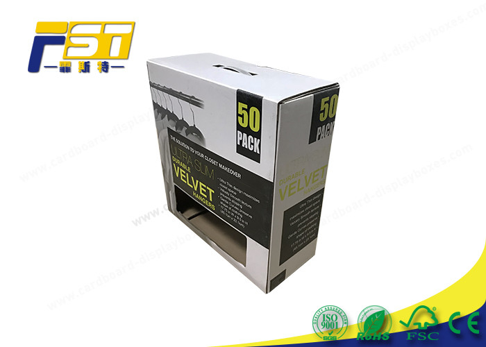 Large Cardboard Storage Corrugated Packaging Box Custom Printed Folding Type