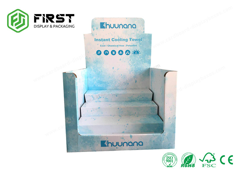 Counter Cardboard Display Paper Retail Promotion Customized Counter Top Display