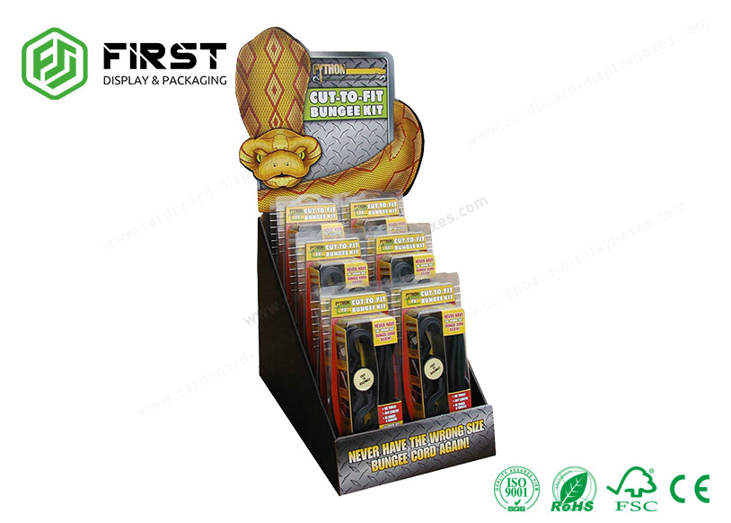 Full Color Printed Custom Cardboard Recyclable Counter Display Boxes For Retail Sales