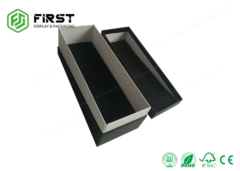 Custom Two Pieces Lid And Base Cardboard Gift Boxes Luxury Rigid Gift Packaging Box
