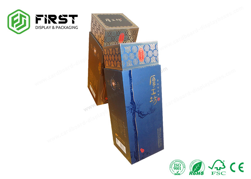 Good Printing Handmade Cardboard Boxes Wine Packaging Rigid Gift Packaging Box
