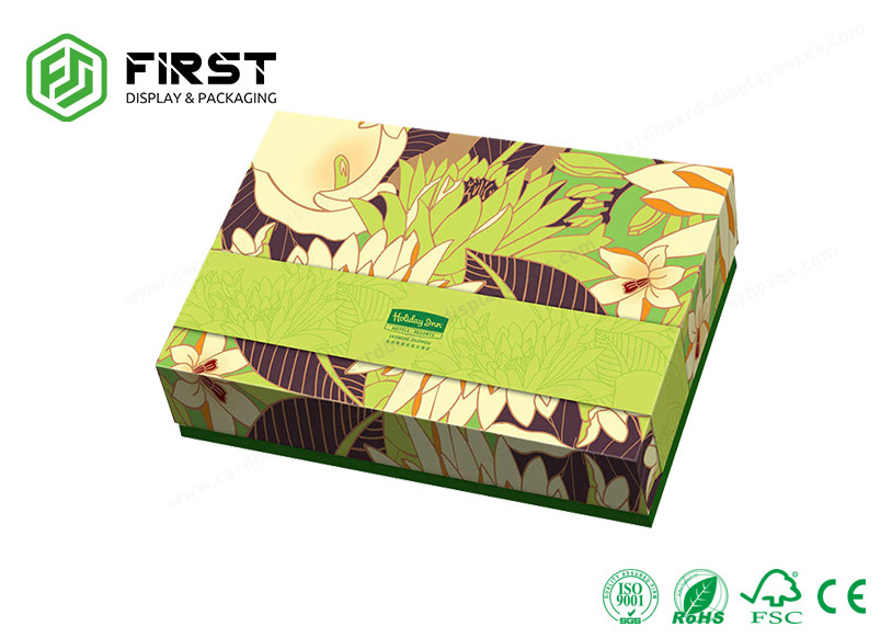 Customized CMYK Color Printing Handmade Cardboard Gift Boxes Rigid Packaging Box