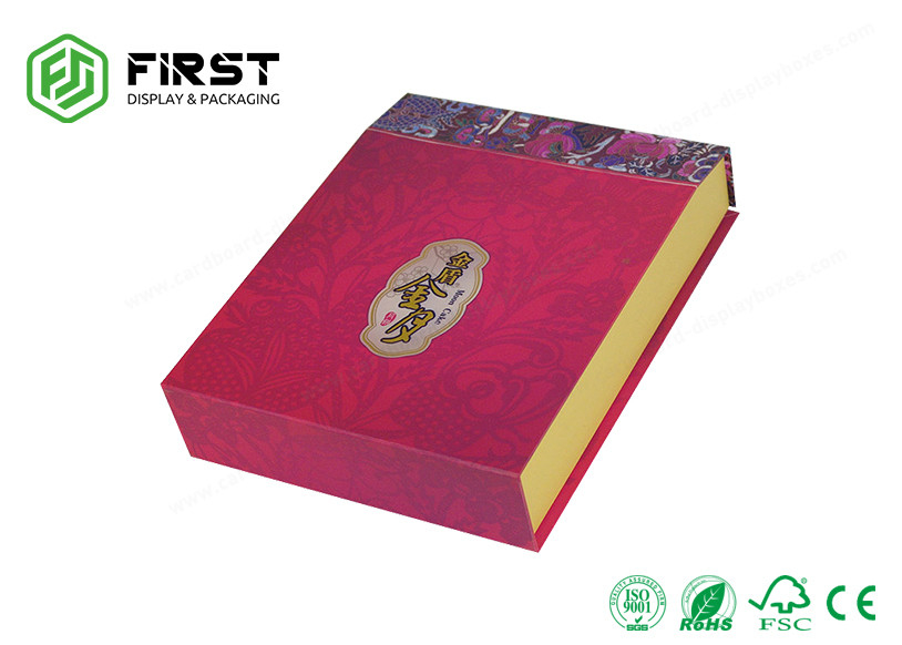 Customized Logo Printing Recyclable OEM Rigid Cardboard Gift Box Packaging