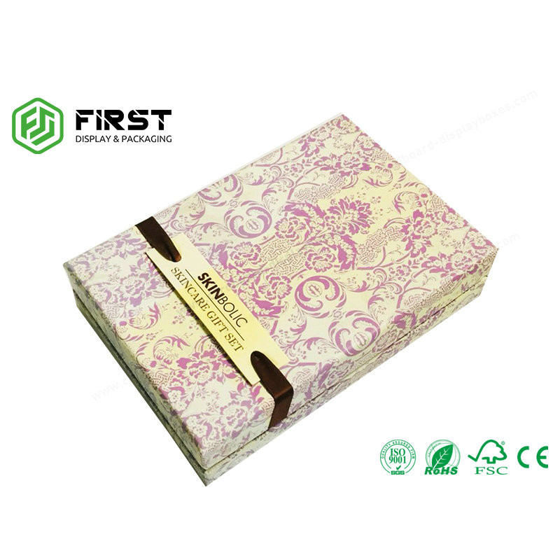 CMYK Printing Personalised Gift Box Luxury Customized Cardboard Gift Box For Skin Care