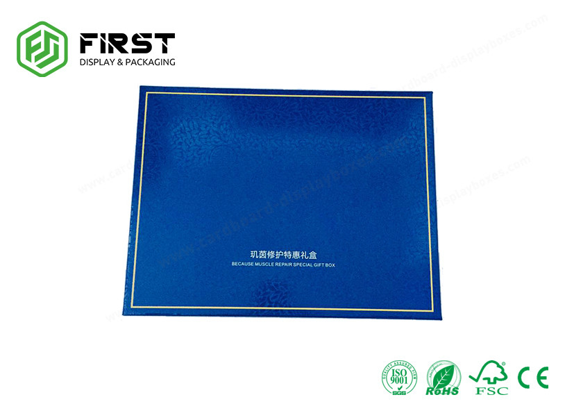 UV Coating Customized Foil Stamping Logo Rigid Cardboard Skincare Gift Cosmetic Packaging Box