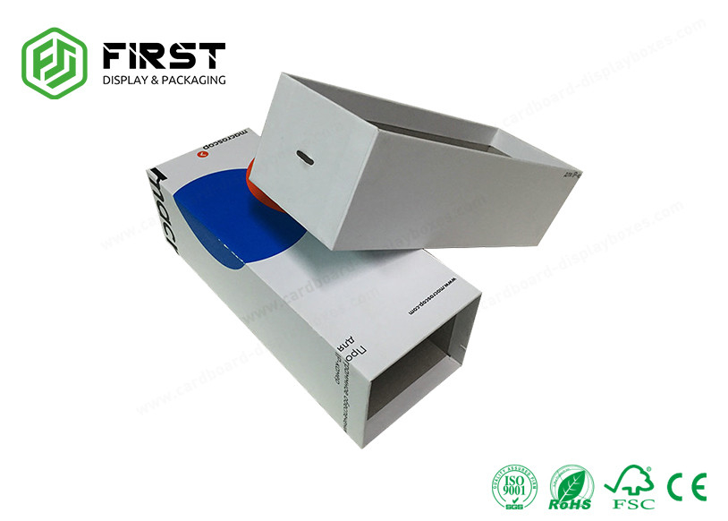 CMYK Printed Logo Customized Recyclable Cardboard High End Gift Packaging Box With Lid
