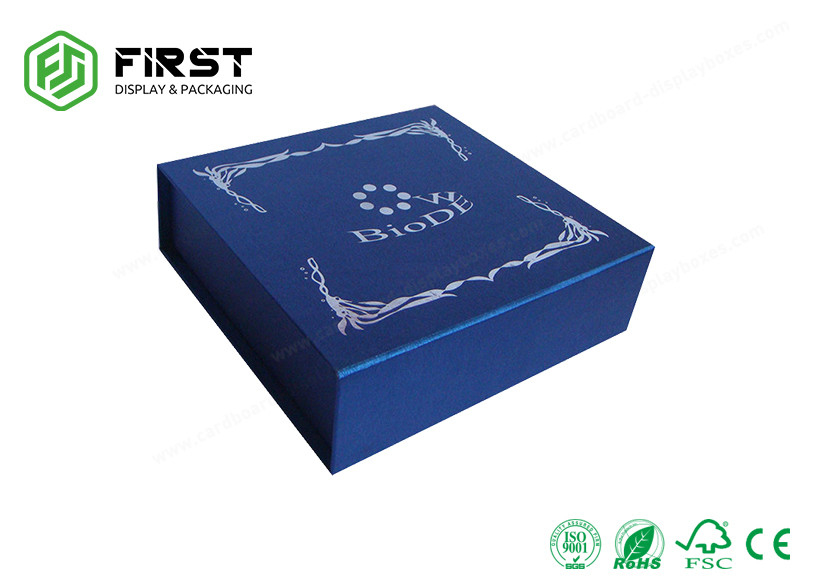 Colorful Paper Printed Cardboard Gift Boxes , Luxury Rigid Paperboard Packaging Box With Logo Printing