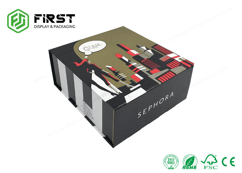 Rigid Cardboard Gift Boxes Customized Logo Luxury Recyclable Gift Packaging Box