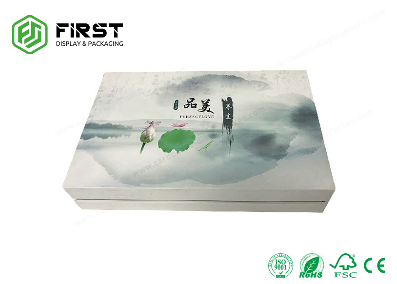 Customized Logo Custom Printed Luxury Handmade Rigid Cardboard Gift Box Packaging For Cosmetics