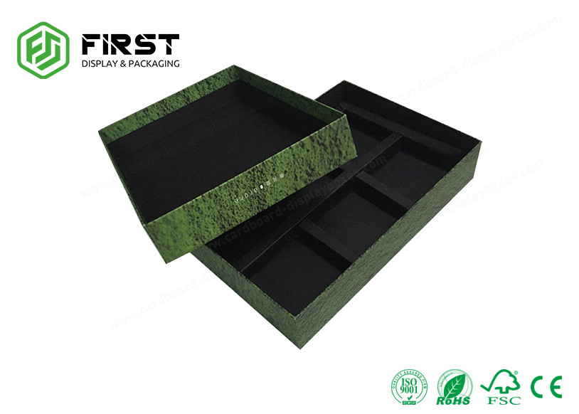 High End Gift Boxes Customized Recyclable Cardboard Rigid Luxury Gift Box Packaging With Lid
