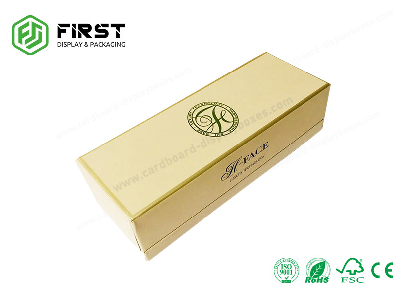 Customized 2-Piece Gift Box Recyclable Logo Printed Cardboard Rigid Gift Packaging Box With Lid